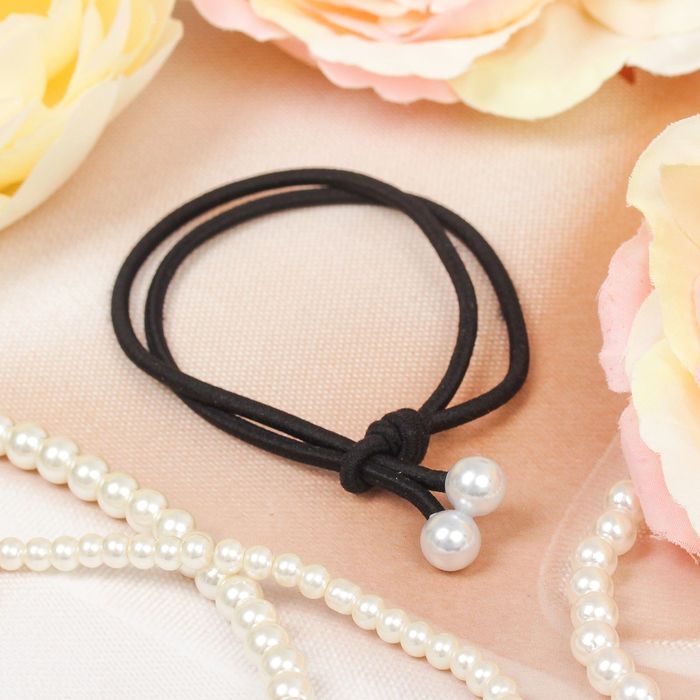 Резинка для волос "Валерия", жемчужинка