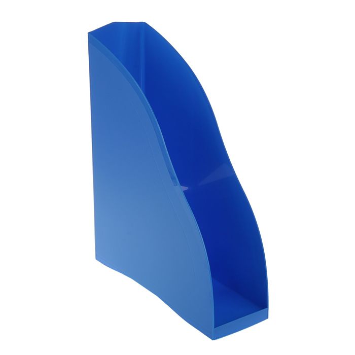 Лоток для бумаг вертикальный "Космос", синий