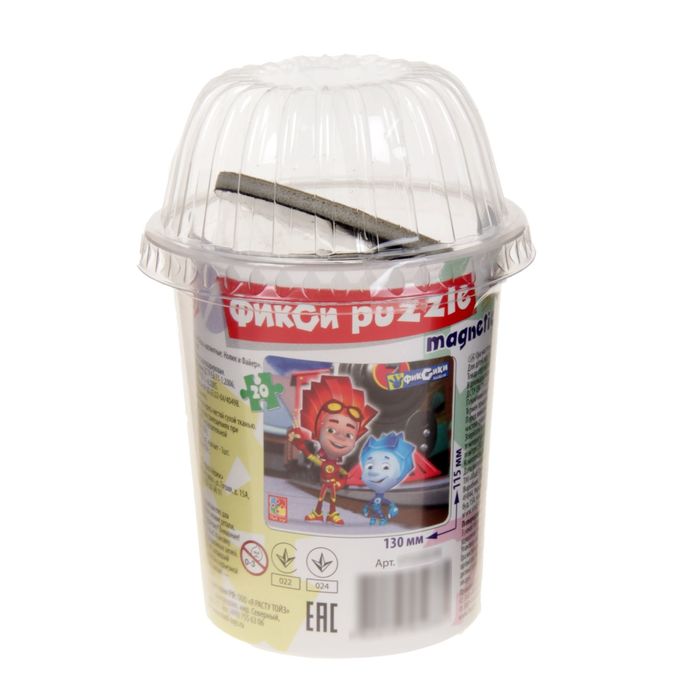 Мягкие магнитные пазлы &quot;Фиксики. Нолик и Файер&quot;