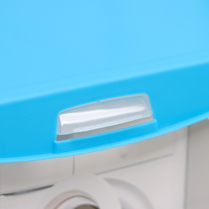 Контейнер для стирального порошка, 6 л, цвет голубая лагуна