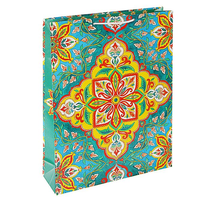 Пакет подарочный "Арабески", 42.5 х 33 х 10 см