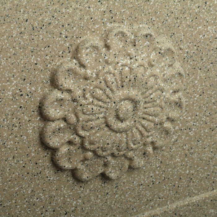 Ваза декоративная №11 "Римская 2" Цвет бежевый мрамор