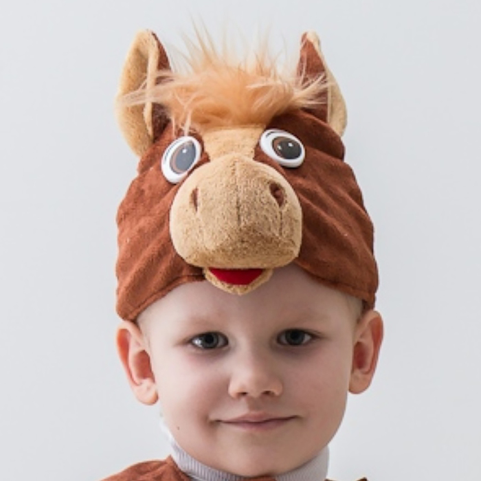 Карнавальная шапка "Конь"