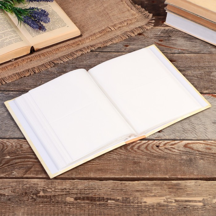 Фотоальбом на 200 фото 10х15 см "Акварельные цветы" МИКС в коробке 23х17,5х5,5 см