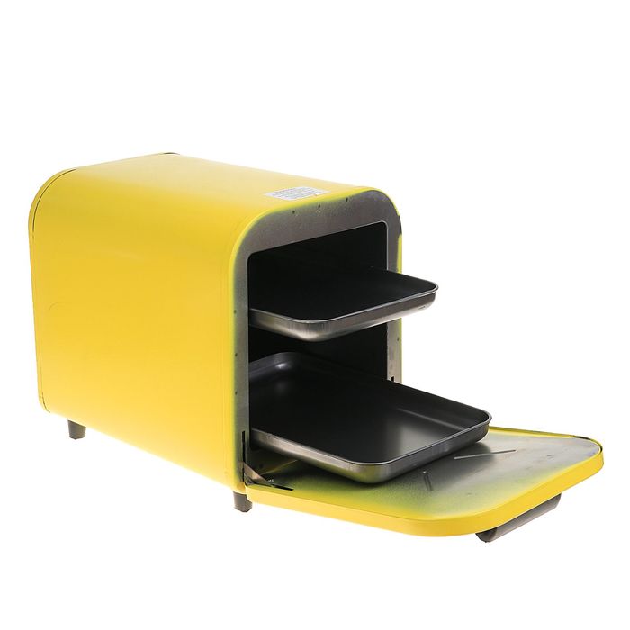 Электрическая духовка "Кедр" ШЖ-0,625, 220 В, 2 поддона, желтый