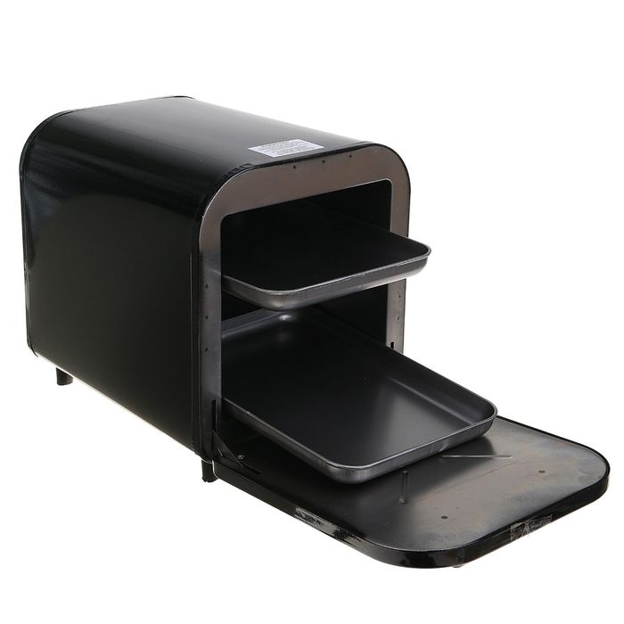 Электрическая духовка "Кедр" ШЖ-0,625, 220 В, 2 поддона, черный