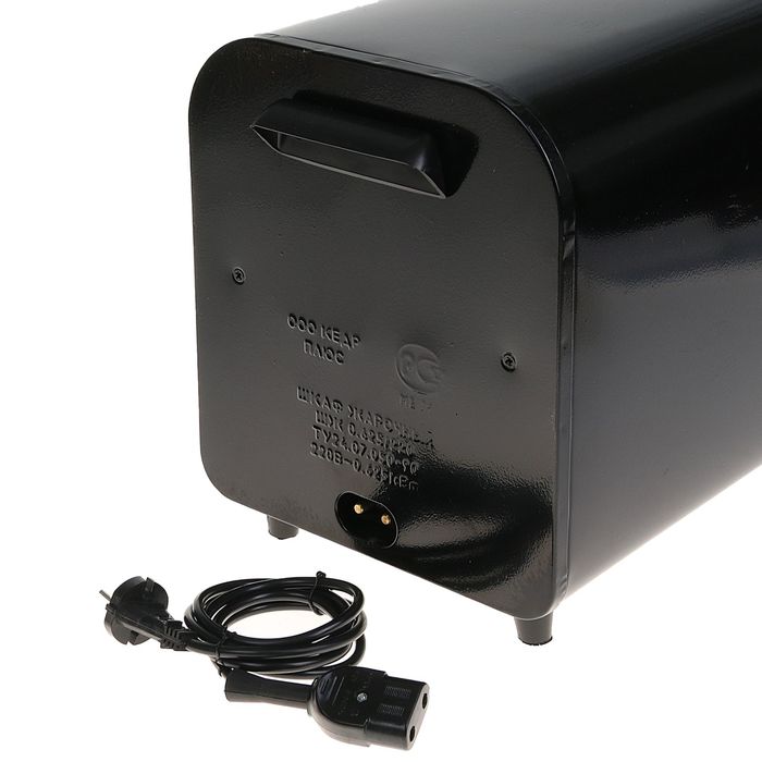 Электрическая духовка "Кедр" ШЖ-0,625, 220 В, 2 поддона, черный