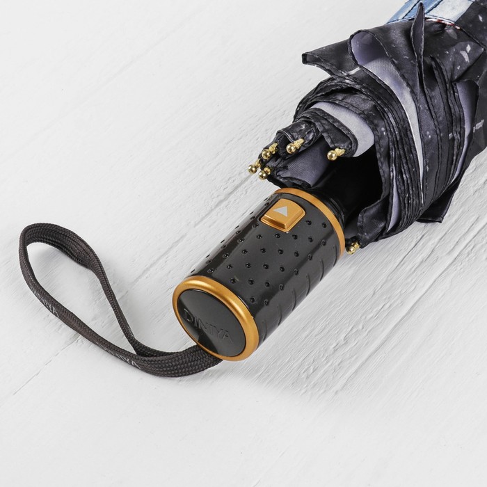 Зонт полуавтоматический "Орхидея белая", R=51,5см