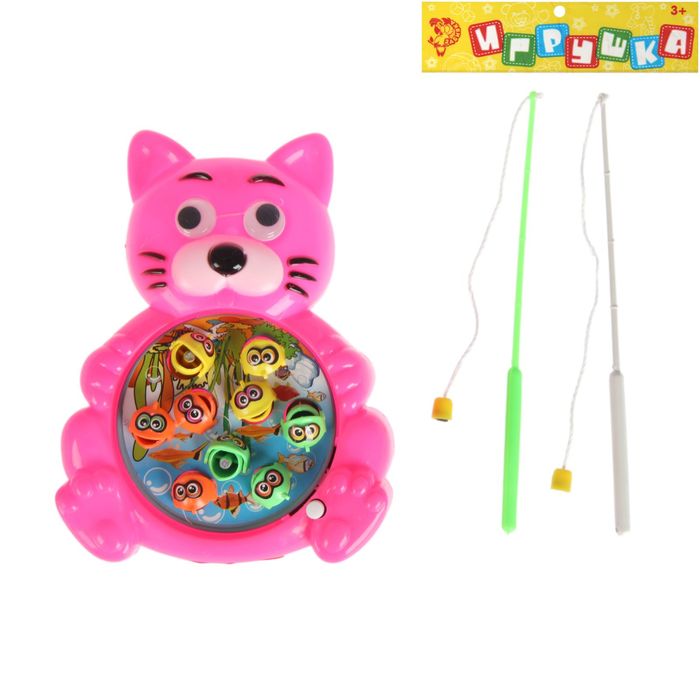 Рыбалка заводная "Милые зверюшки", МИКС