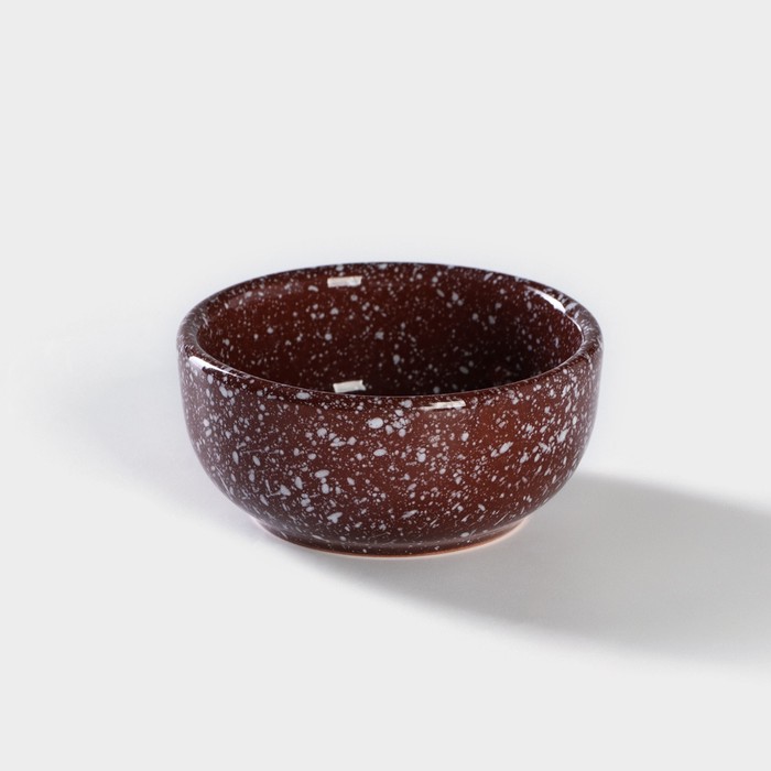 Розетка 150 мл "Мрамор коричневый"