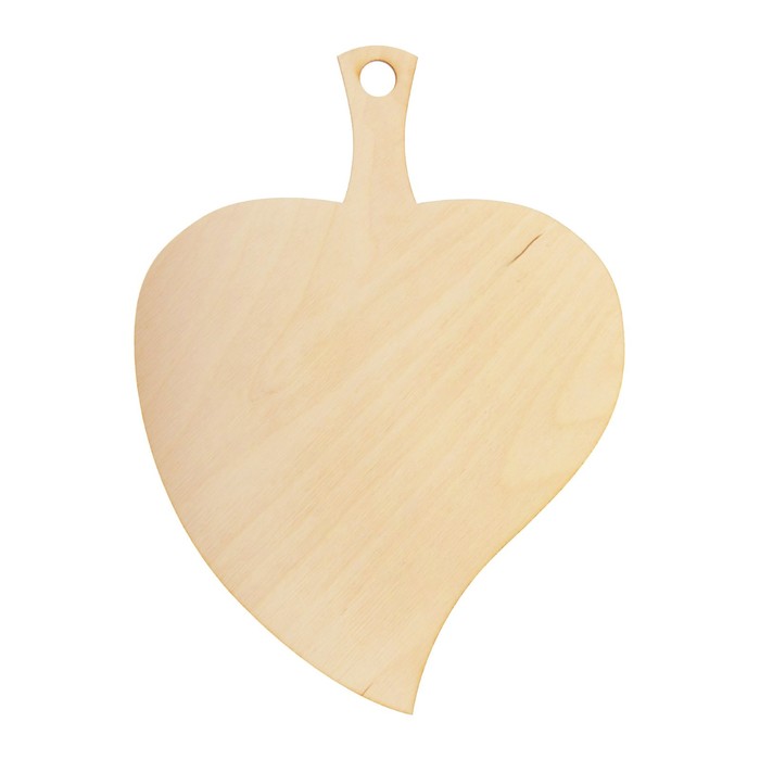 Доска для выжигания "Листочек"