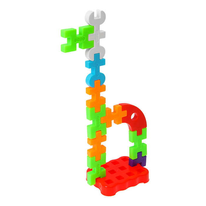 Конструктор «Забавный пазл», 102 детали