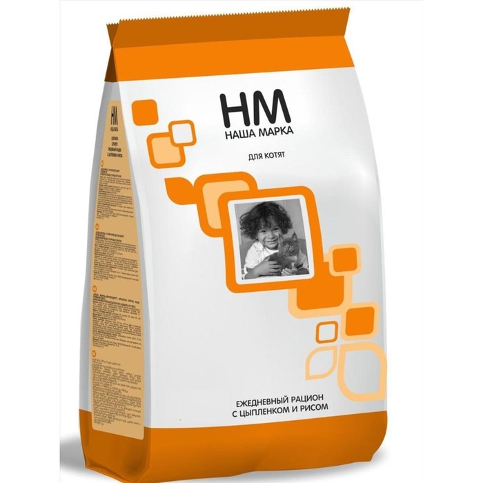 Сухой корм "Наша марка" для котят, 2 кг