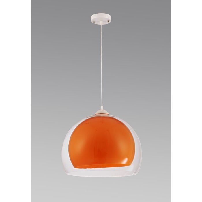 Люстра подвесная "Интерьер" Е27 40Вт оранжевый 30х30х122 см.