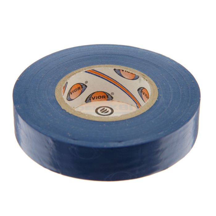 Изолента AVIORA, ПВХ, 15 мм x 20 м, синяя