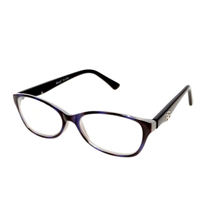 Очки "Бабочки" скруглённые, пластик, цвет МИКС, +4