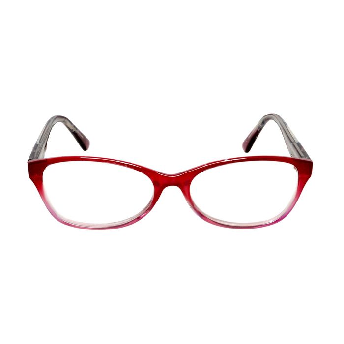 Очки "Бабочки" скруглённые, пластик, цвет МИКС, +4