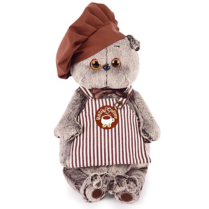 Мягкая игрушка "Басик - бариста" 30 см