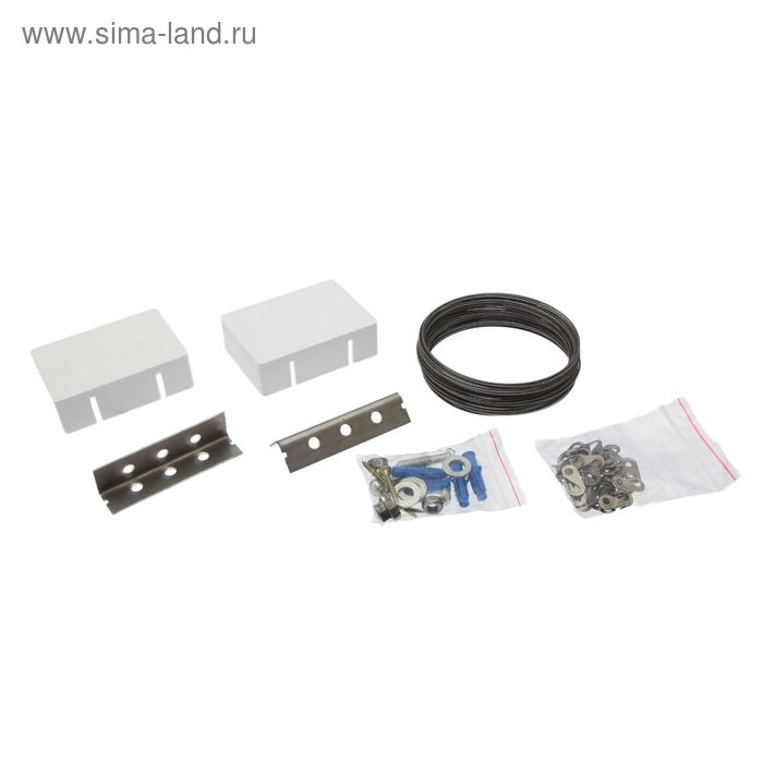 фото Карниз-струна "люкс" 5 м, металлический крючок