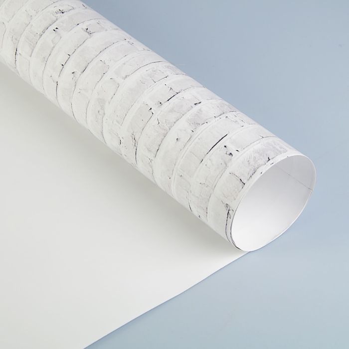 Фотофон «Белые кирпичи», 70 × 100 см, бумага, 130 г/м