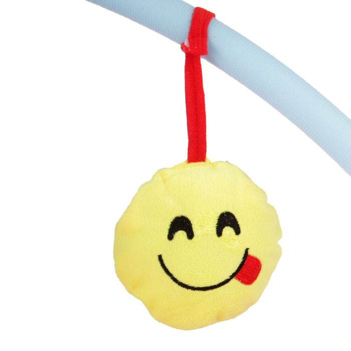 Коврик развивающий с дугами «Слоник», 5 игрушек