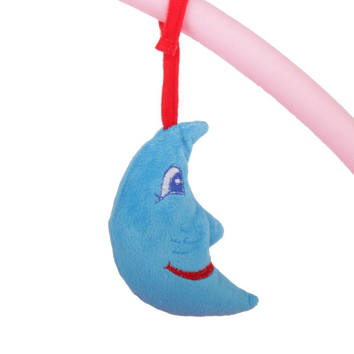 Коврик развивающий с дугами «Слоник», 5 игрушек