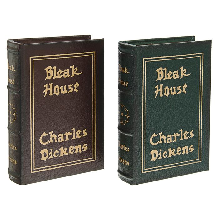 Шкатулка-книга дерево "Чарльз Диккенс" МИКС 17х11,5х3,5