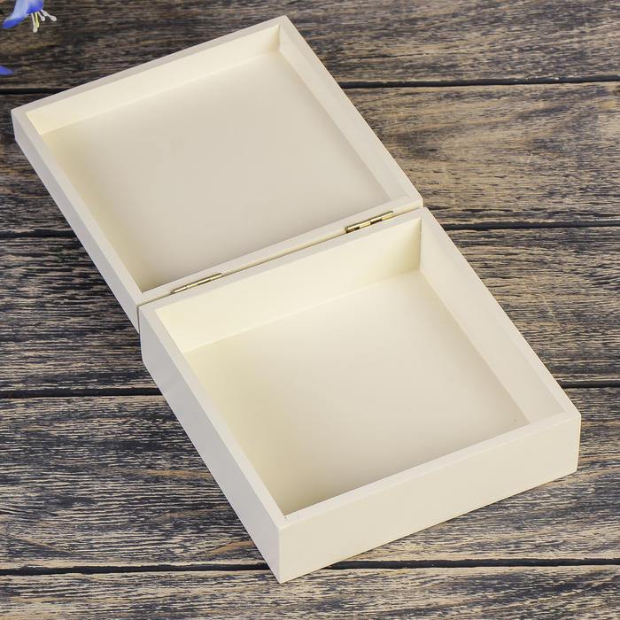 Шкатулка дерево "Коробочка с воспоминаниями" 15х15х6,2 см