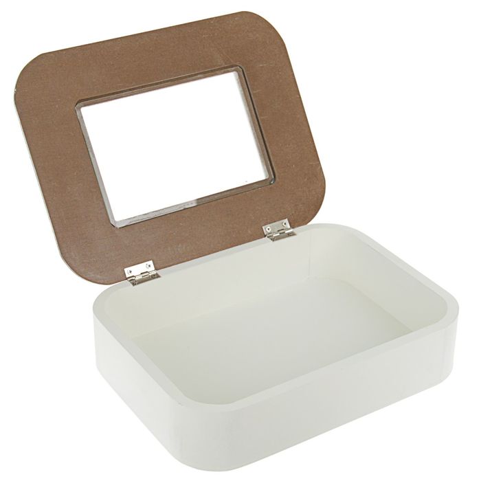 Шкатулка дерево "Мишель" 18х23,5х6,5 см