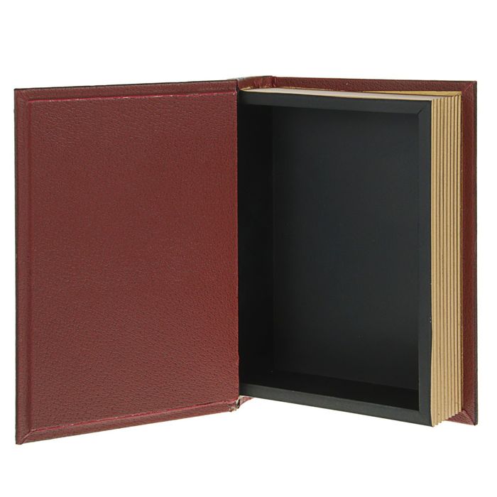 Шкатулка-книга дерево "Коллекционное издание" МИКС 21х15х5 см