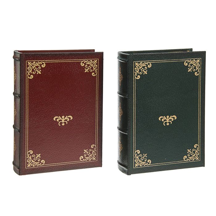 Шкатулка-книга дерево "Коллекционное издание" МИКС 21х15х5 см