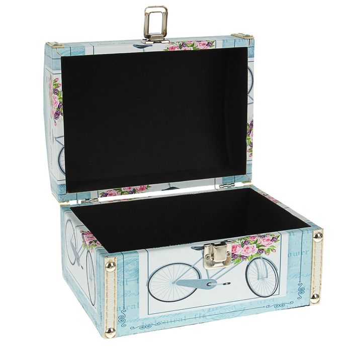 Шкатулка дерево "Романтическая прогулка" 20х14,5х13 см