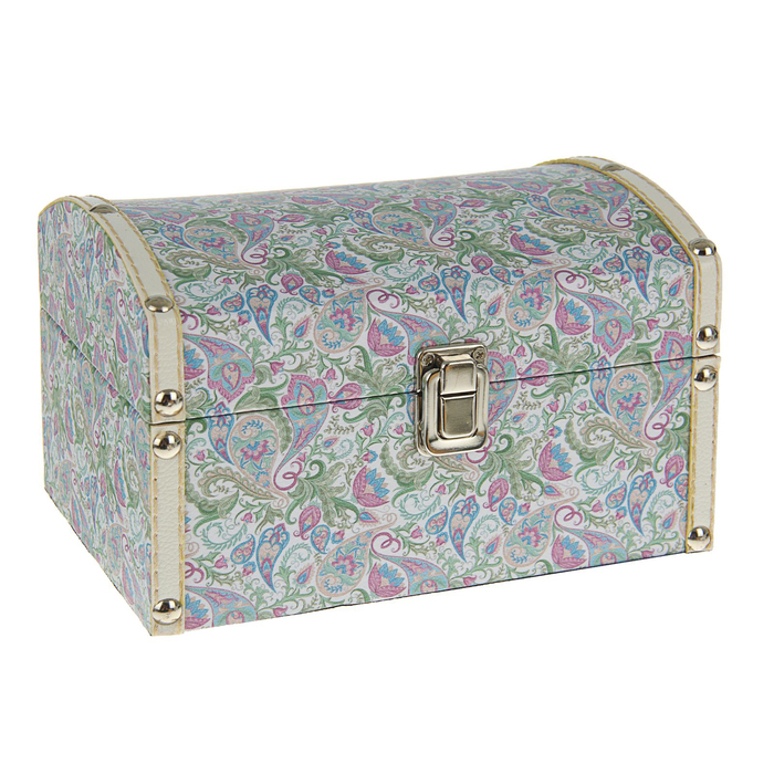 Шкатулка дерево "Разнотравье" 20х14,5х13 см