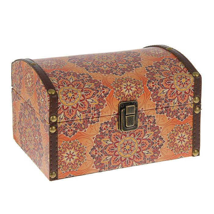 Шкатулка дерево "Восток" 20х14,5х13 см