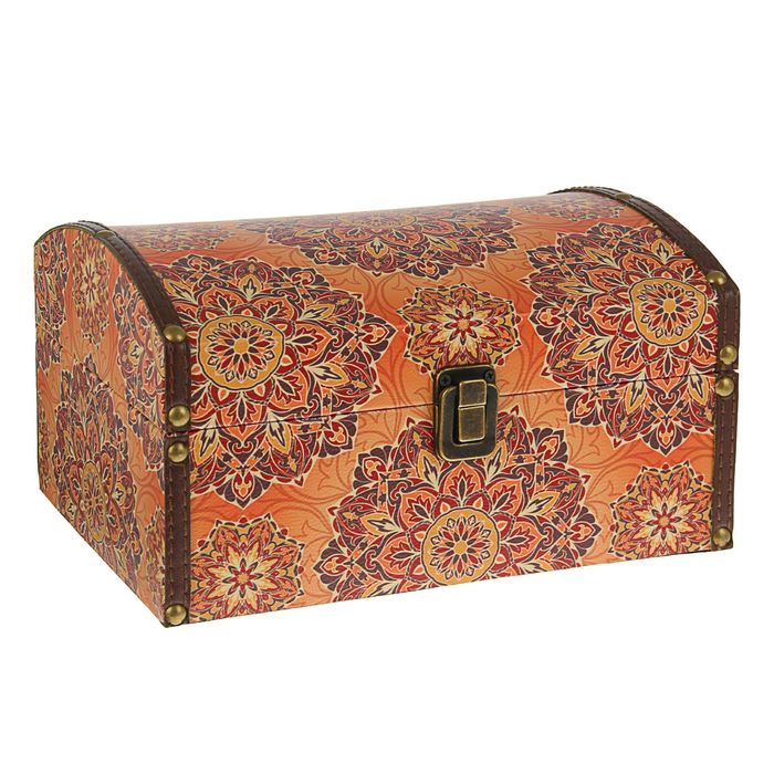 Шкатулка дерево "Восток" 25,5х18,5х14 см