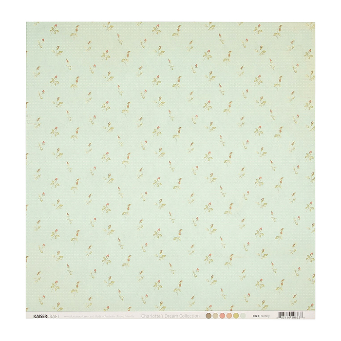 Скрапбумага "Фантазии. Серия "Мечты Шарлотты" 30,5х30,5 см