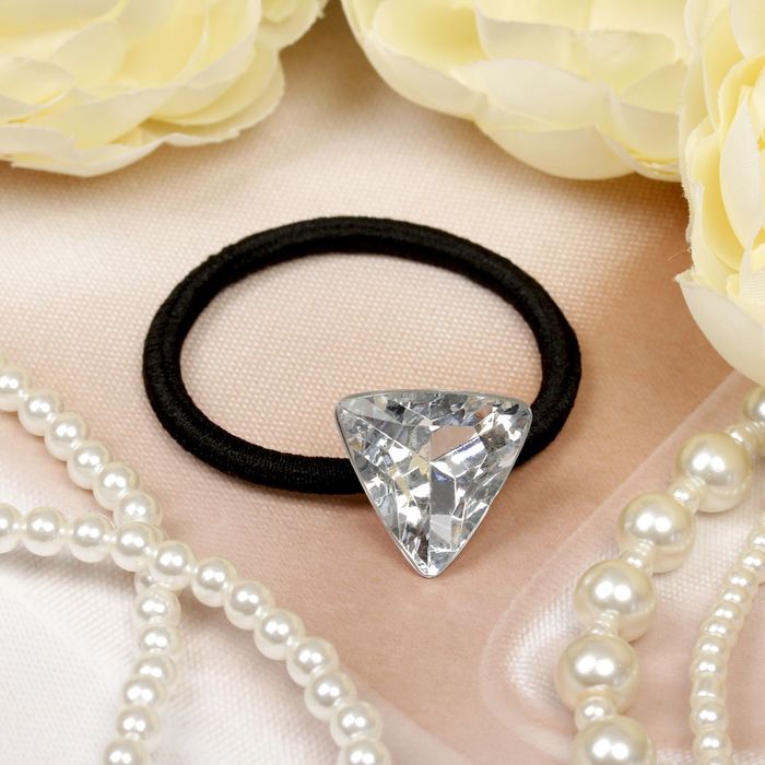 Резинка для волос "Бриллиант", треугольник