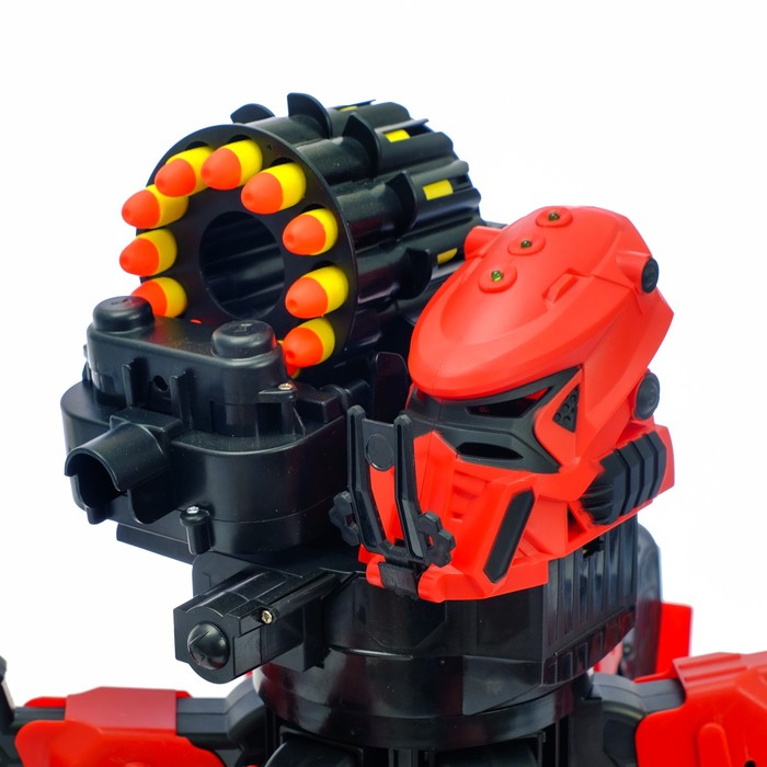 Робот радиоуправляемый «Галактический паук», стреляет мягкими пулями, цвета МИКС