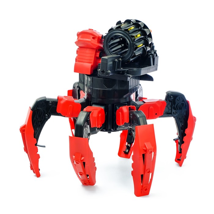 Робот радиоуправляемый «Галактический паук», стреляет мягкими пулями, цвета МИКС
