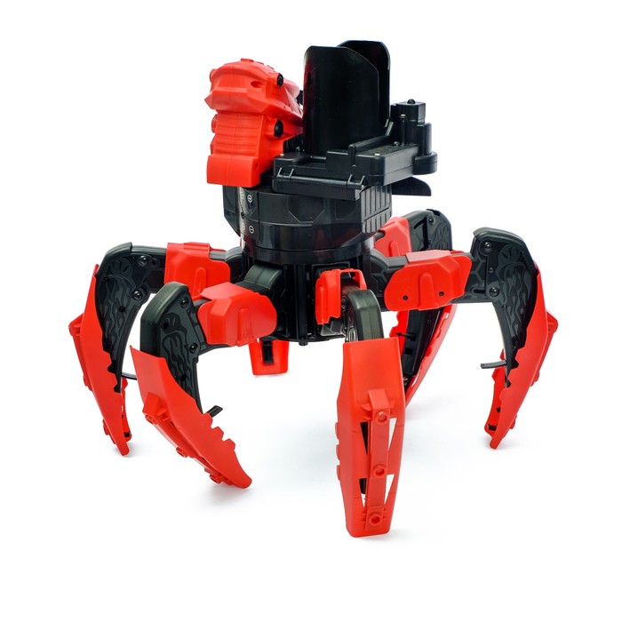 Робот радиоуправляемый «Галактический паук», стреляет мягкими дисками, цвета МИКС