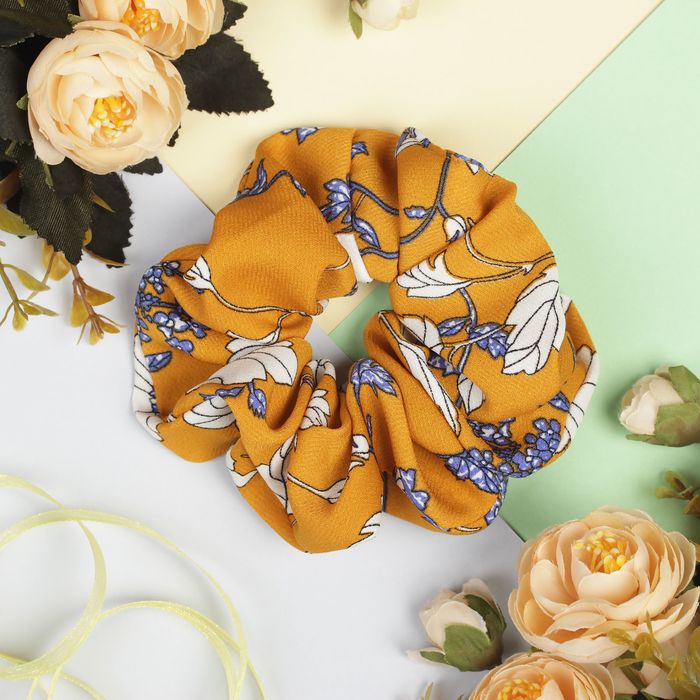 Резинка для волос "Орбита весенняя", ромашки, микс