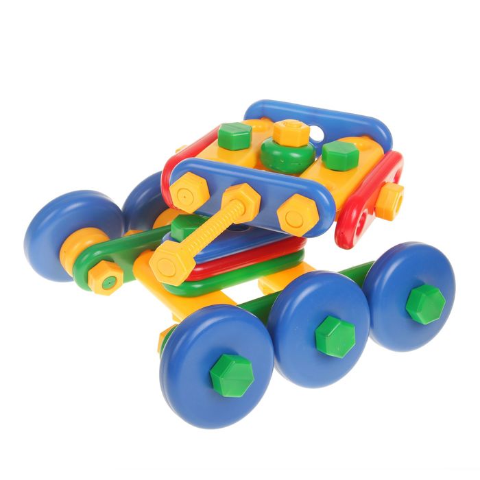 Конструктор "Самоходочка", 63 детали