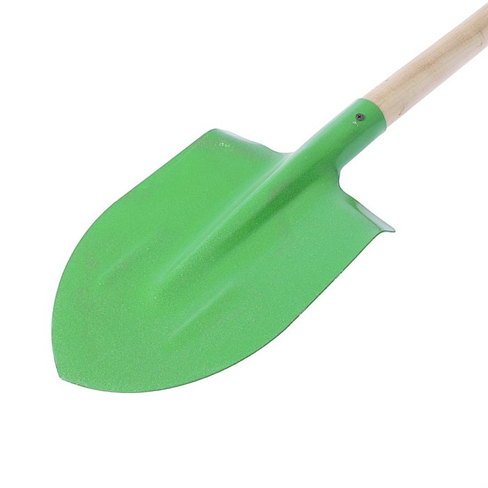 Лопата штыковая "Изумруд", деревянный черенок