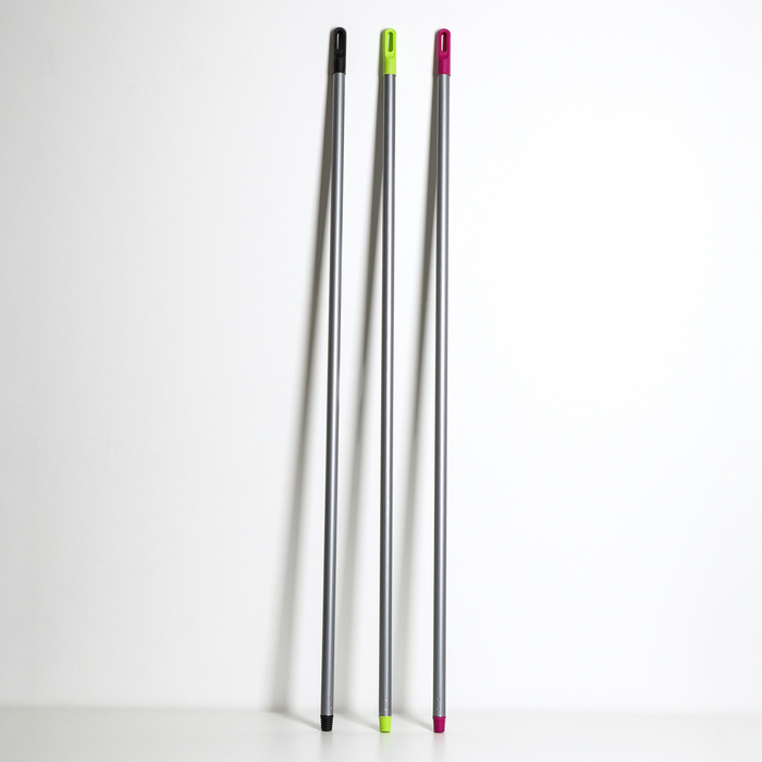 Рукоятка для швабры 120 см, цвет МИКС