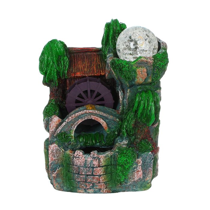 Фонтан "Мостик" 13х17 см (с подсветкой)