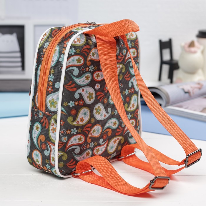 Рюкзак детский, 1 отдел, наружный карман, цвет серый