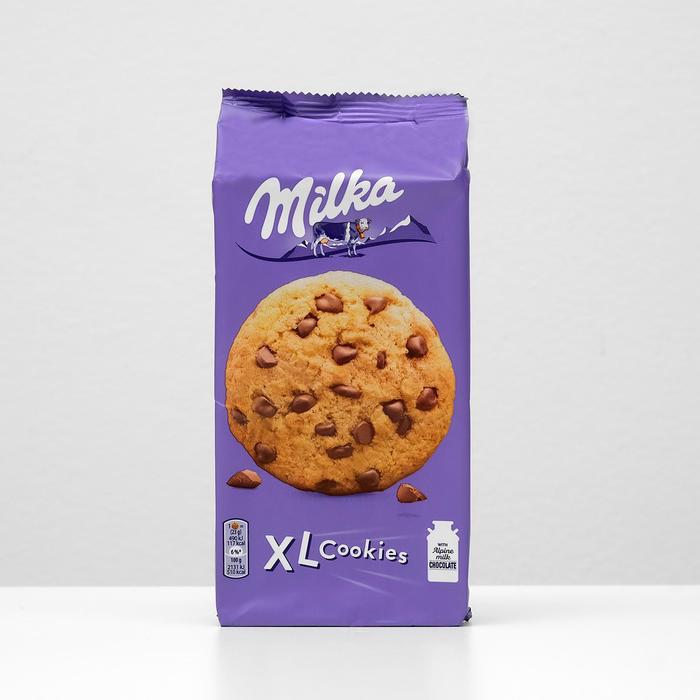 Печенье Milka Choco XL Cookies, 184 г