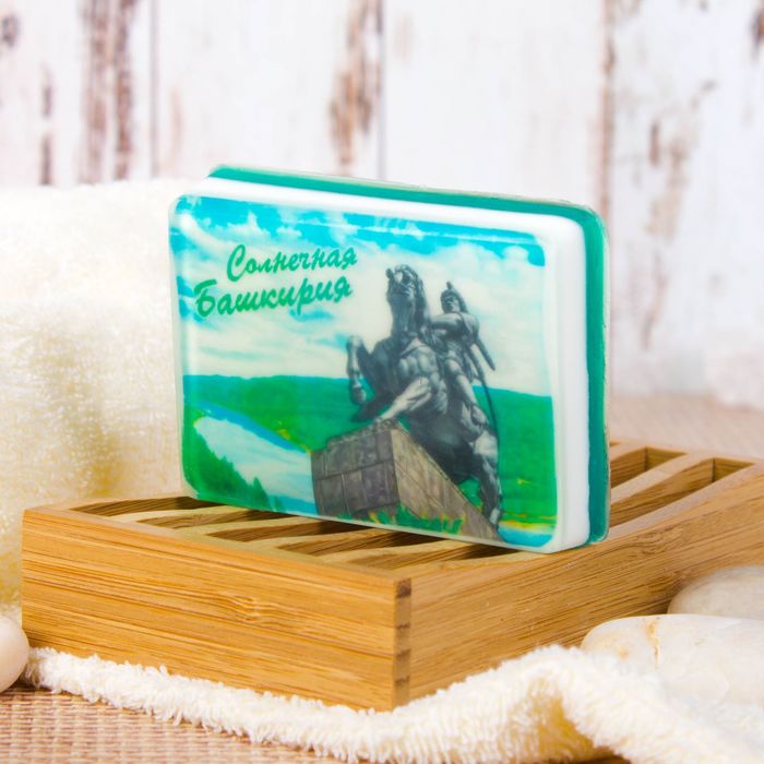 Натуральное мыло ручной работы «Башкортостан»