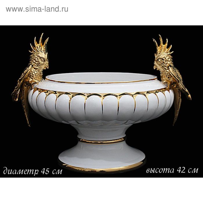 

Фруктовница с попугаями