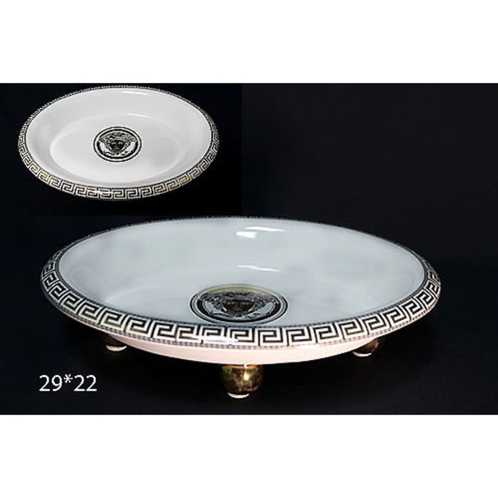 Овальное блюдо "Версаче", в подарочной упаковке